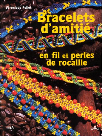 Bracelets d'amitié en fils et perles de rocaille