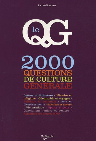 Le QG : 2000 questions de culture générale
