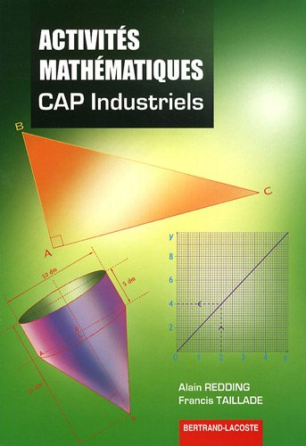 Activités mathématiques CAP industriels