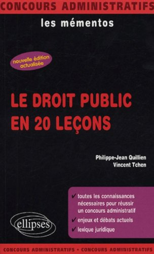 Le droit public en 20 leçons