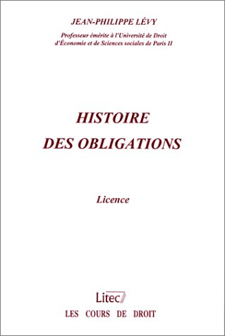 histoire des obligations. licence (paris xii) (ancienne édition)