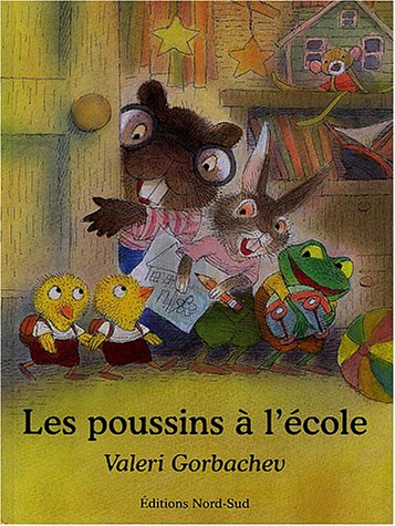 Les poussins à l'école