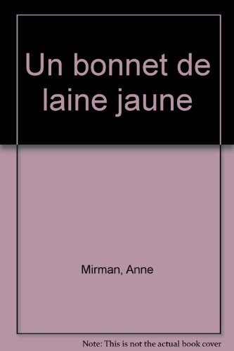 Un bonnet de laine jaune