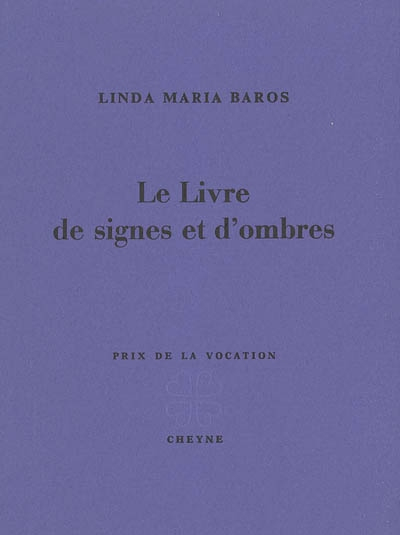 Le livre de signes et d'ombres