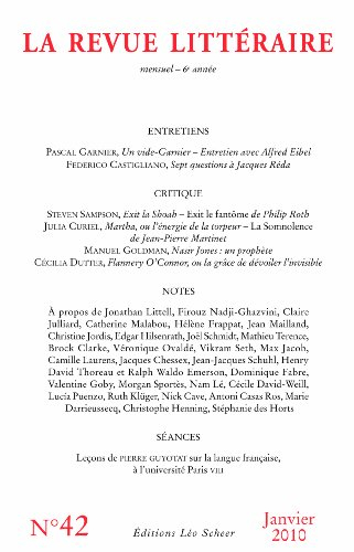 Revue littéraire (La), n° 42