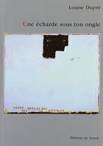 Une écharde sous ton ongle