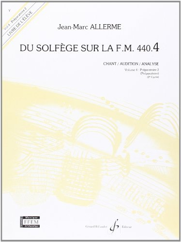 du solfege sur la f.m. 440.4 - chant/audition/analyse - eleve