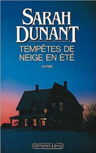 Tempête de neige en été