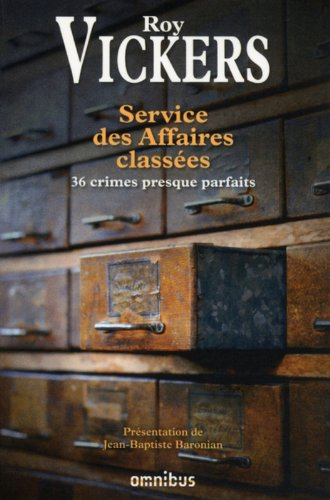 Service des affaires classées : 36 crimes presque parfaits