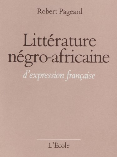 Littérature négro-africaine