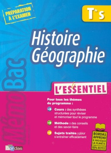 Histoire géographie Tle S