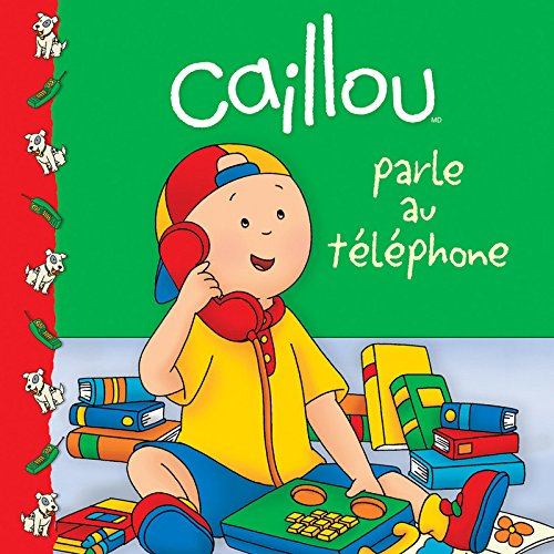 Caillou parle au téléphone