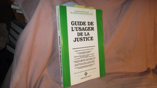 Guide de l'usager de la justice