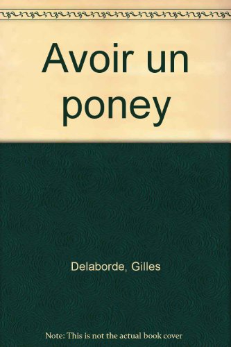 avoir un poney