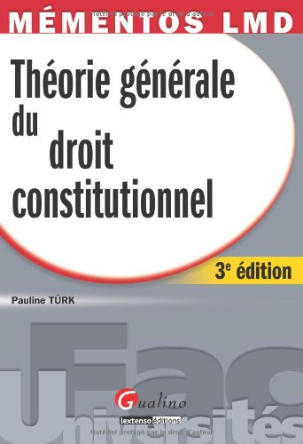 Théorie générale du droit constitutionnel