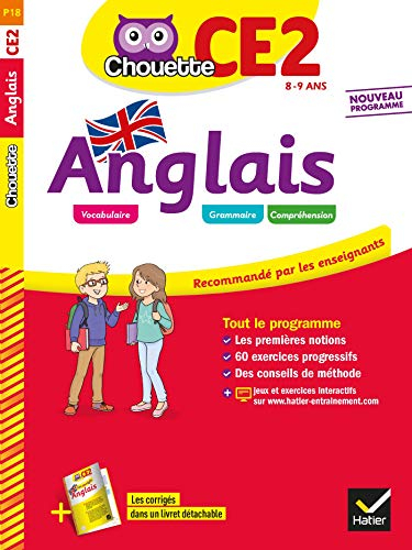 Anglais CE2, 8-9 ans : nouveau programme
