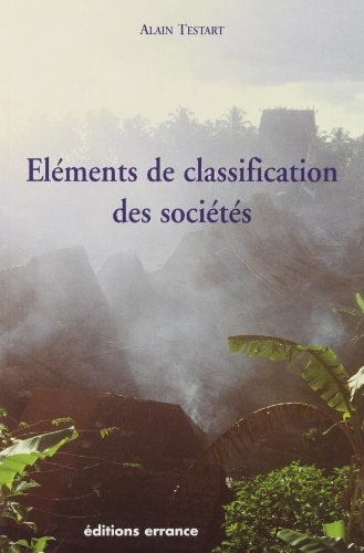 Eléments de classification des sociétés