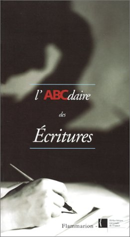 L'ABCdaire de l'écriture