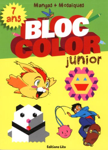 Bloc color junior : mangas + mosaïques