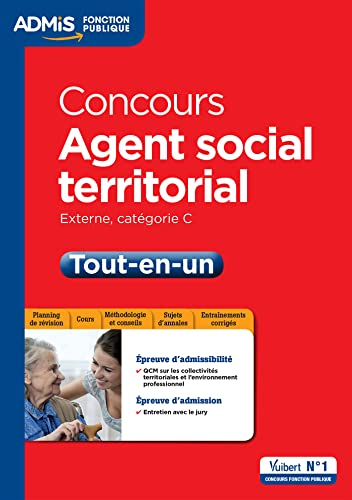 Concours agent social territorial : externe, catégorie C : tout-en-un