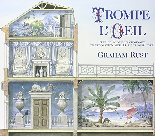 Trompe-l'oeil : plus de 100 dessins originaux de décoration murale en trompe-l'oeil