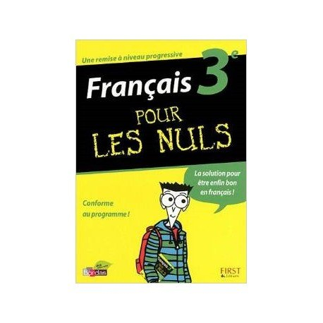 Français 3e pour les nuls