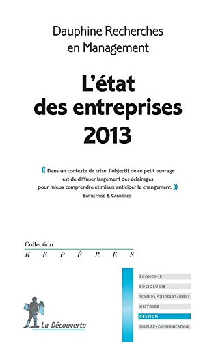 L'état des entreprises 2013
