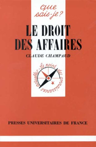Le Droit des affaires