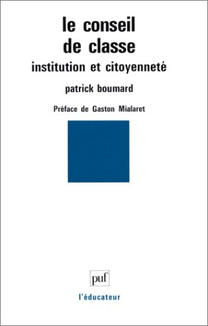 Le conseil de classe