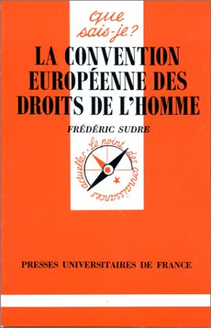 la convention européenne des droits de l'homme