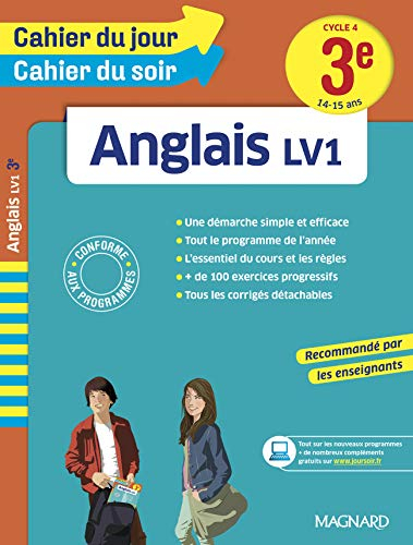 Anglais 3e LV1, cycle 4, 14-15 ans : nouveaux programmes 2016