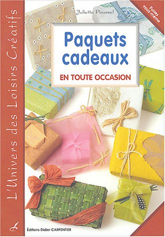 Paquets cadeaux en toutes occasions