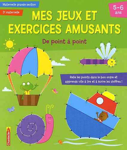 De point à point, maternelle grande section, 3e maternelle, 5-6 ans : relie les points dans le bon o