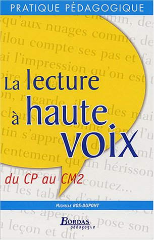 La lecture à haute voix : du CP au CM2