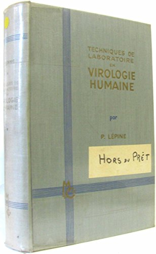 techniques de laboratoire en virologie humaine
