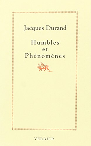 Humbles et phénomènes