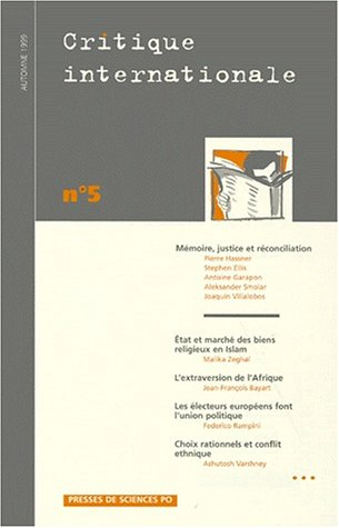 la critique internationale, numéro 5