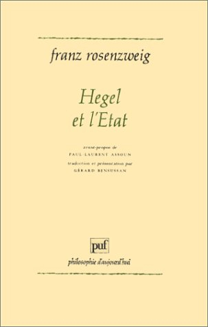 Hegel et l'Etat