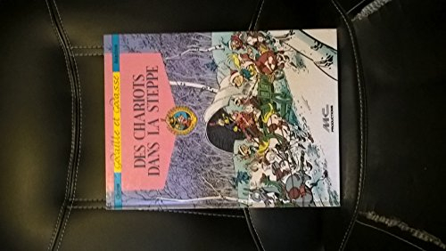 des chariots dans la steppe