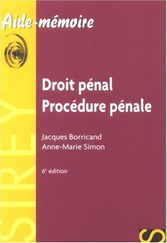 Droit pénal, procédure pénale
