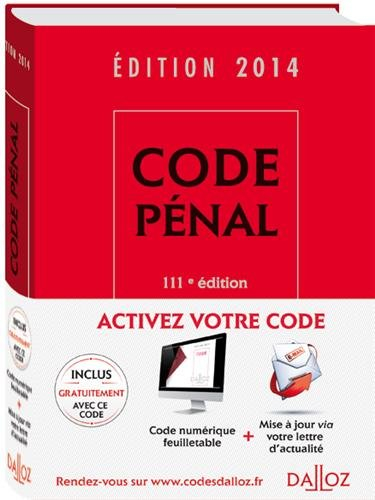 Code pénal 2014