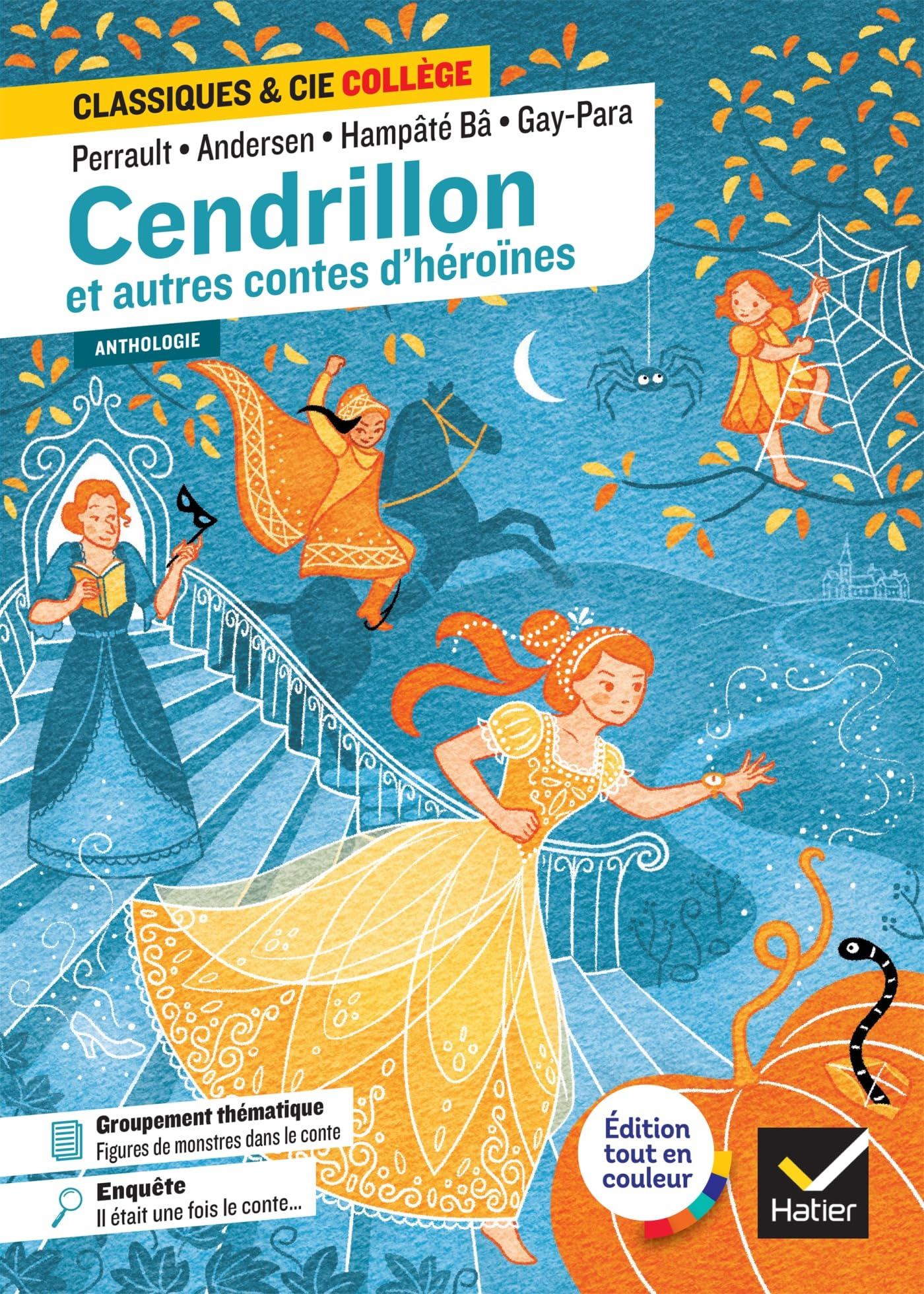 Cendrillon : et autres contes d'héroïnes : anthologie