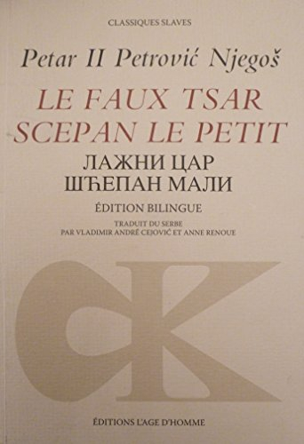 le faux tsar : scepan le petit (édition bilingue)