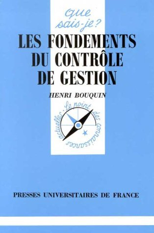les fondements du contrôle de gestion