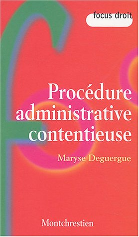 Procédure administrative contentieuse