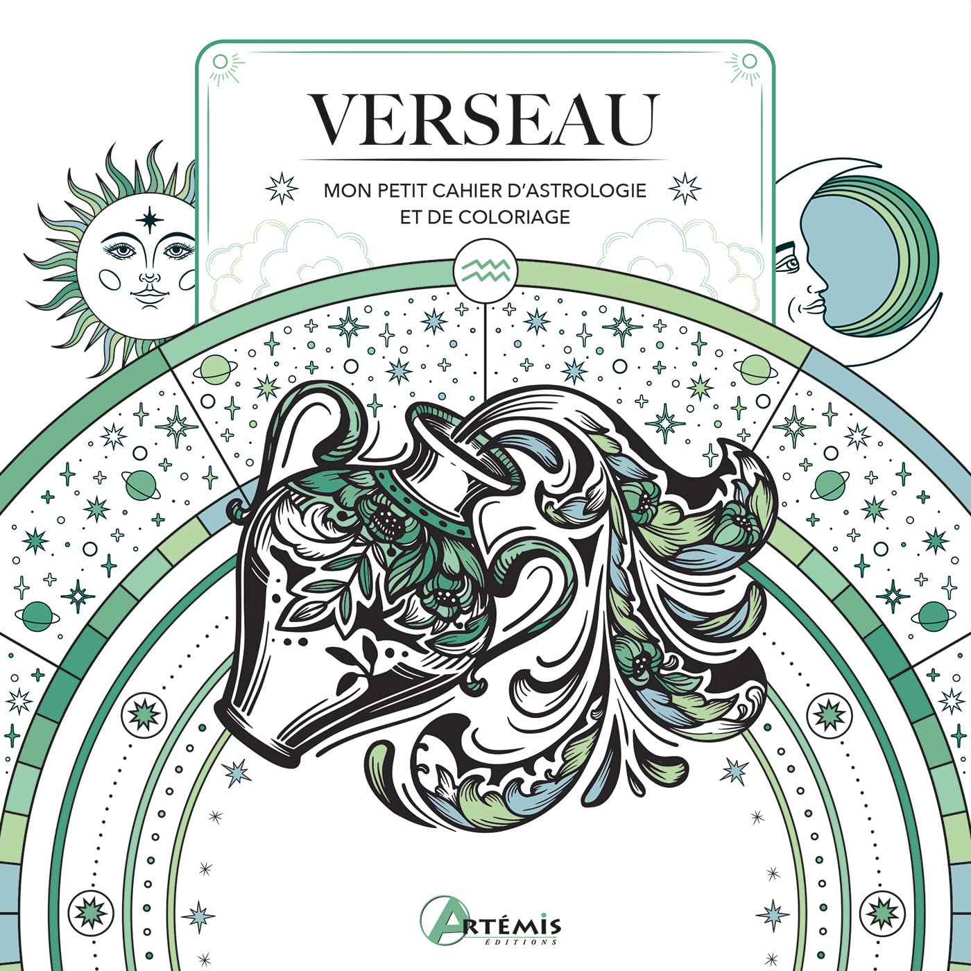 Verseau : mon petit cahier d'astrologie et de coloriage