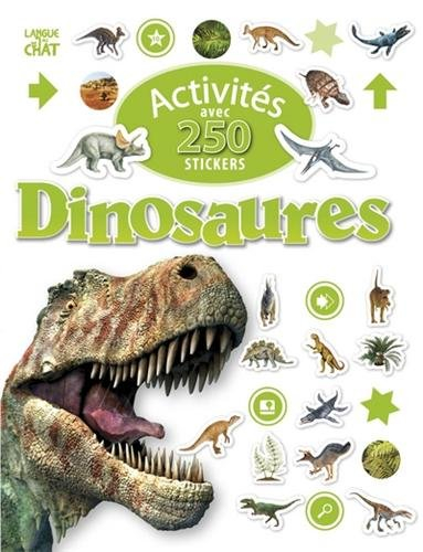 Activités avec 250 stickers dinosaures