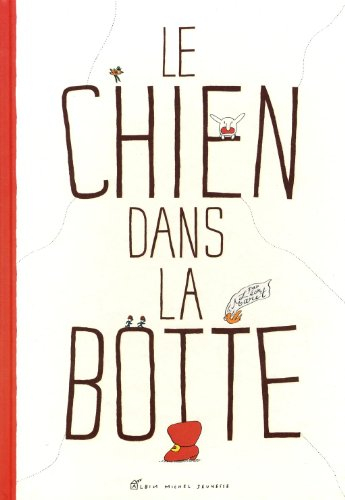 Le chien dans la botte