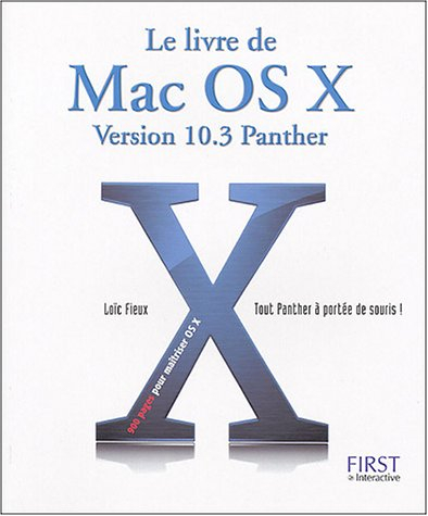 Le livre de Mac OS X version 10.3 Panther