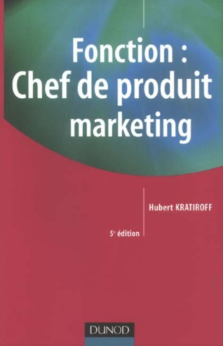 Fonction chef de produit marketing
